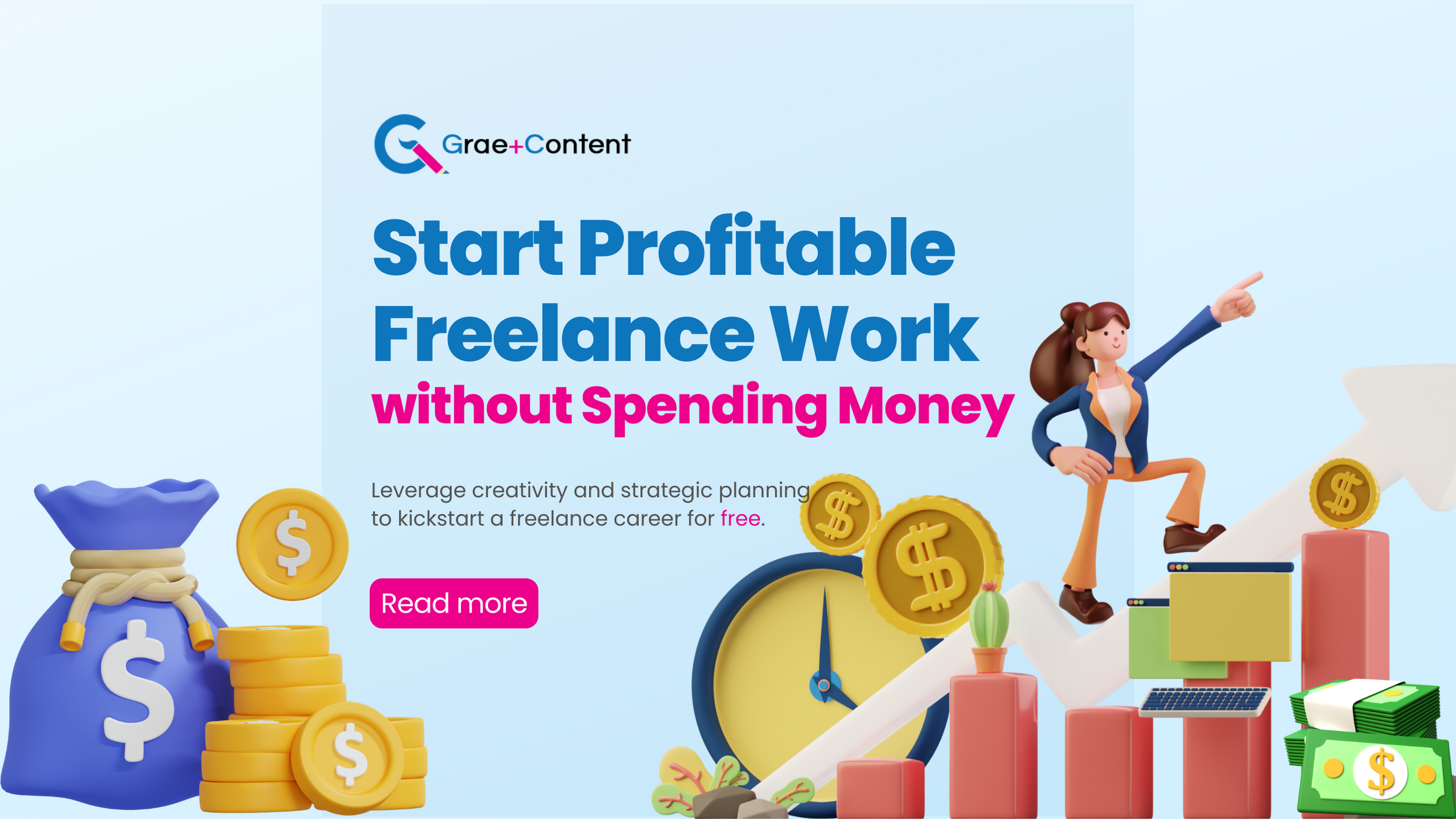 How to Start Profitable Freelance Work without Spending Money