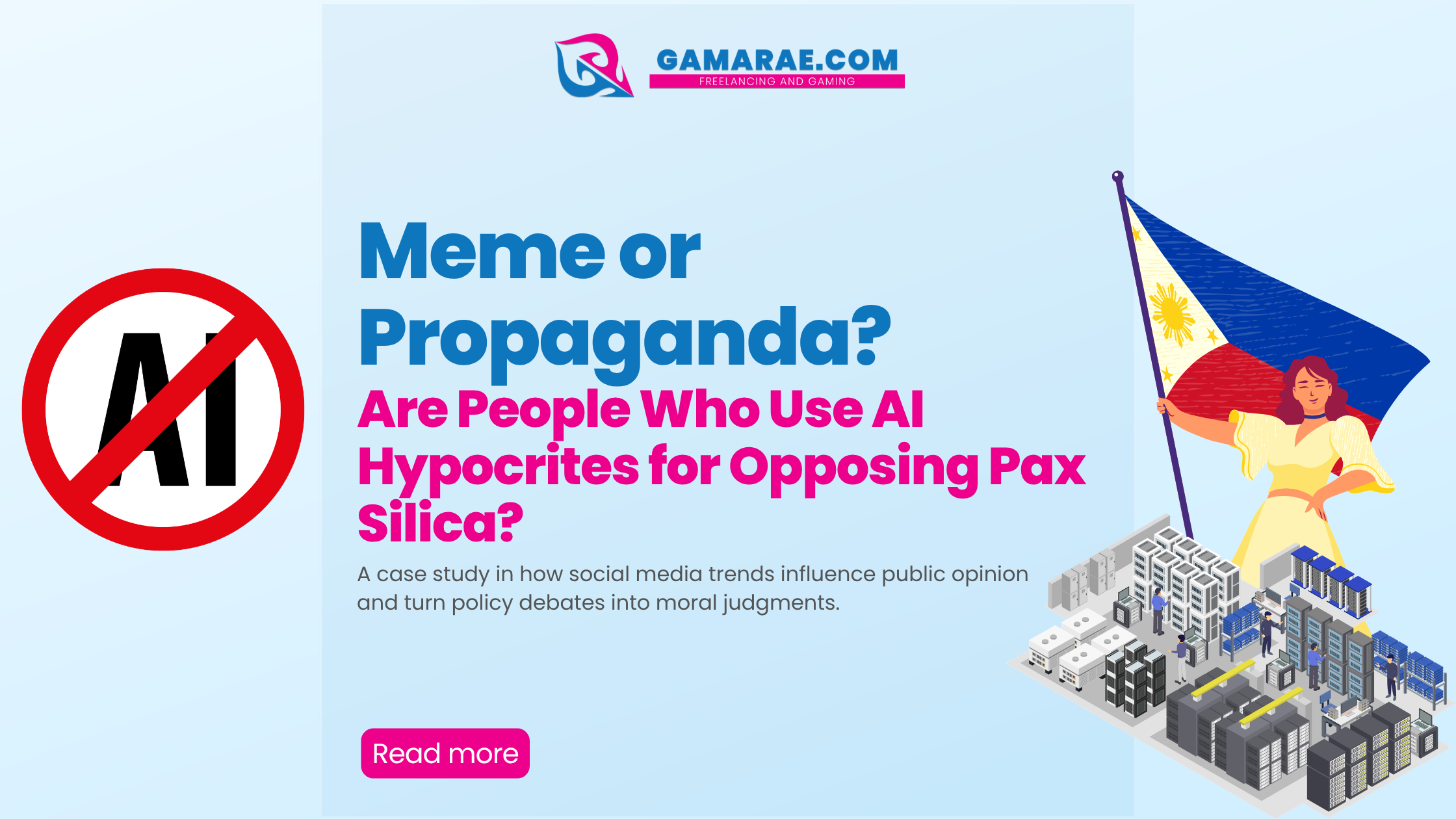 Meme or Propaganda? Are People Who Use AI Hypocrites for Opposing Pax Silica?